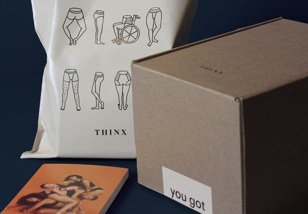 Logo/ Branding I Love and Hate. The company Thinx, or SheThinx…, by  abbigayle day