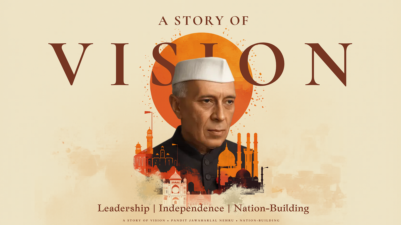 A Story of Vision: Pandit Jawaharlal Nehru and the Dream of a New India