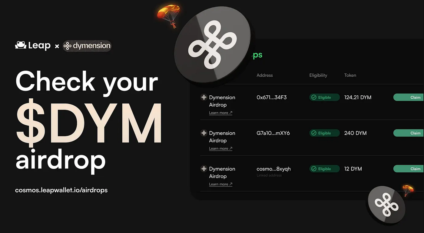 Introduction to Dymension (DYM) Airdrop | by Web3Guy | Medium