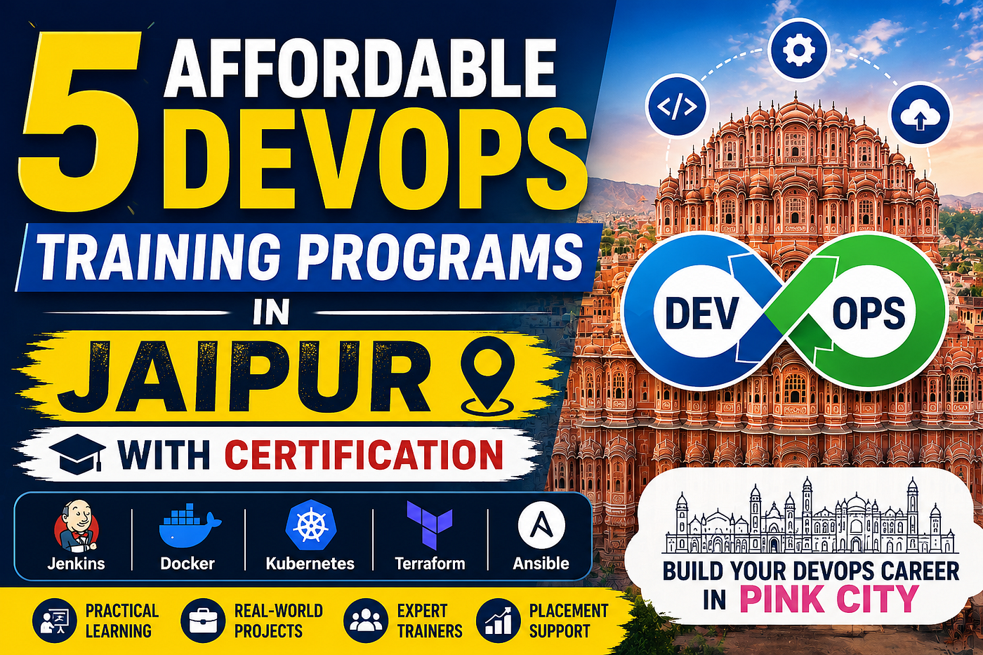5 Affordable DevOps Training Programs in Jaipur with Certification