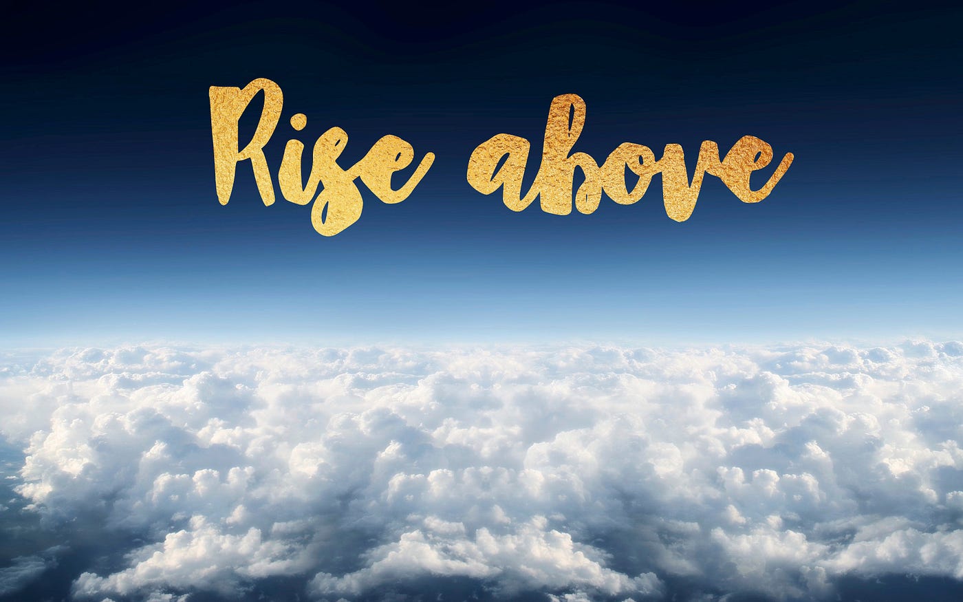 Rise aBove [Wallpaper design #1]. I made this wallpaper when I was trying…, by Sheeps are white cows