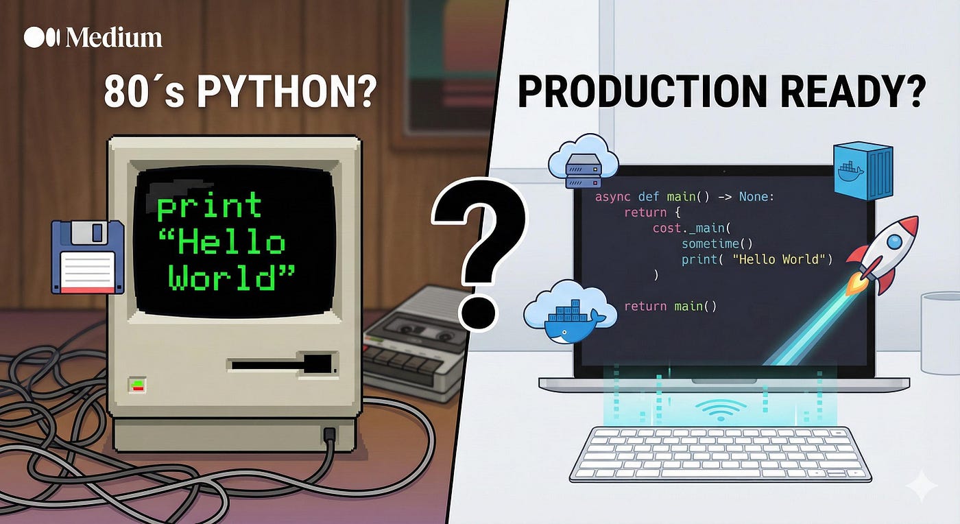 Modern Python Project Initialization