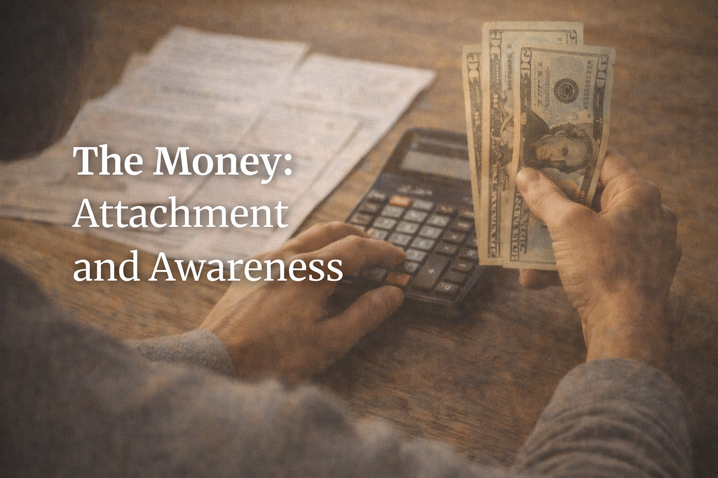The Money: Attachment and Awareness (Image generated by AI - ChatGPT)