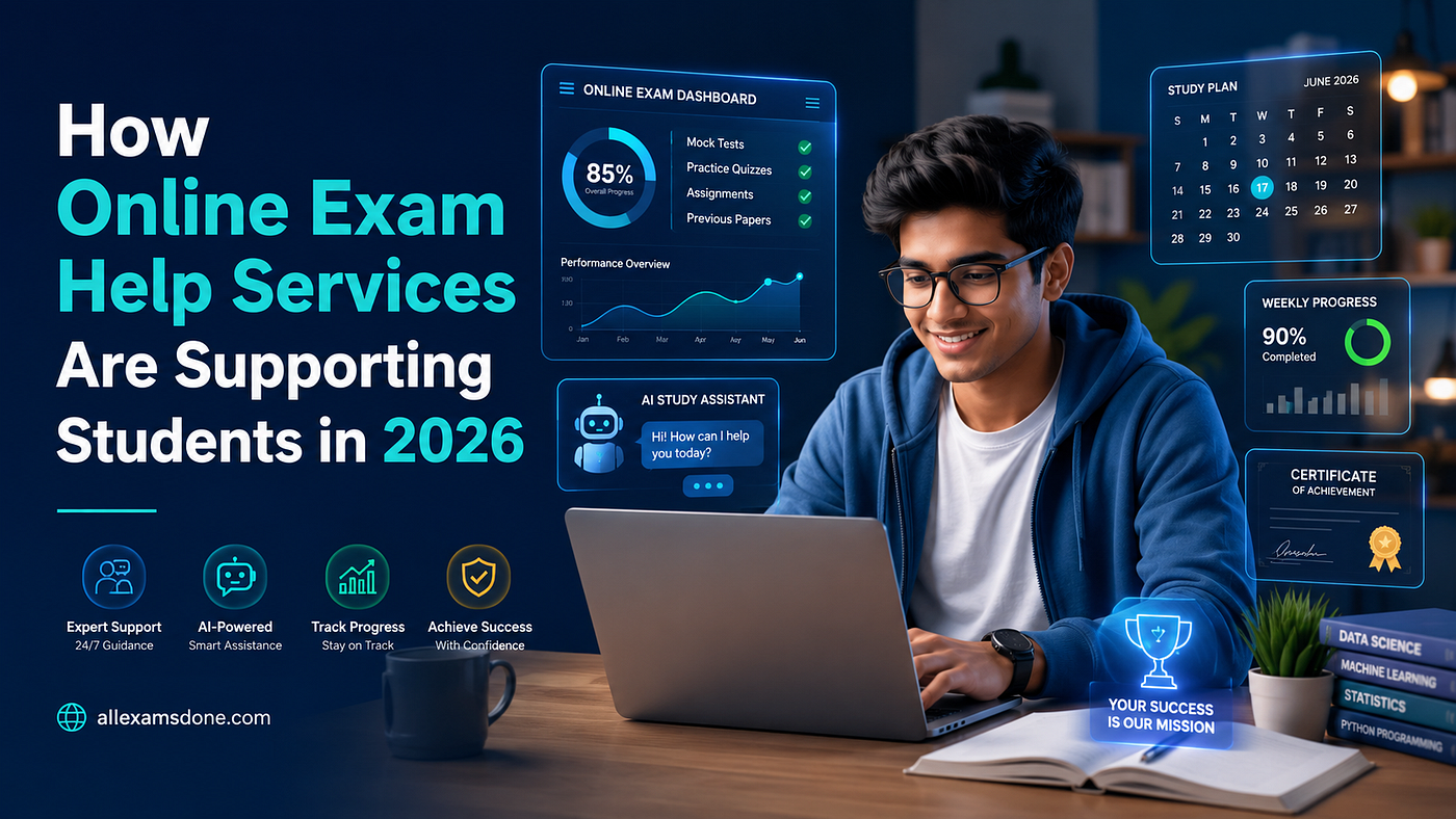 How Online Exam Help Services Are Supporting Students in 2026