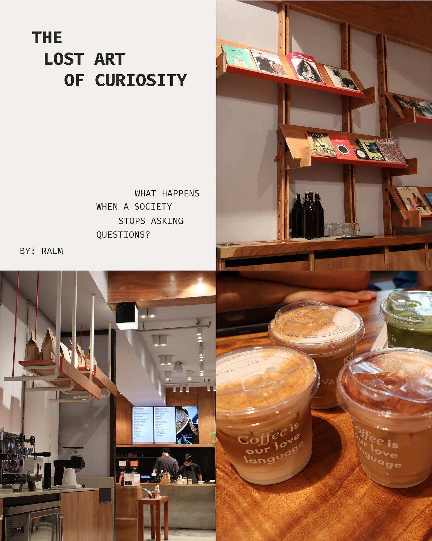 The Lost Art of Curiosity