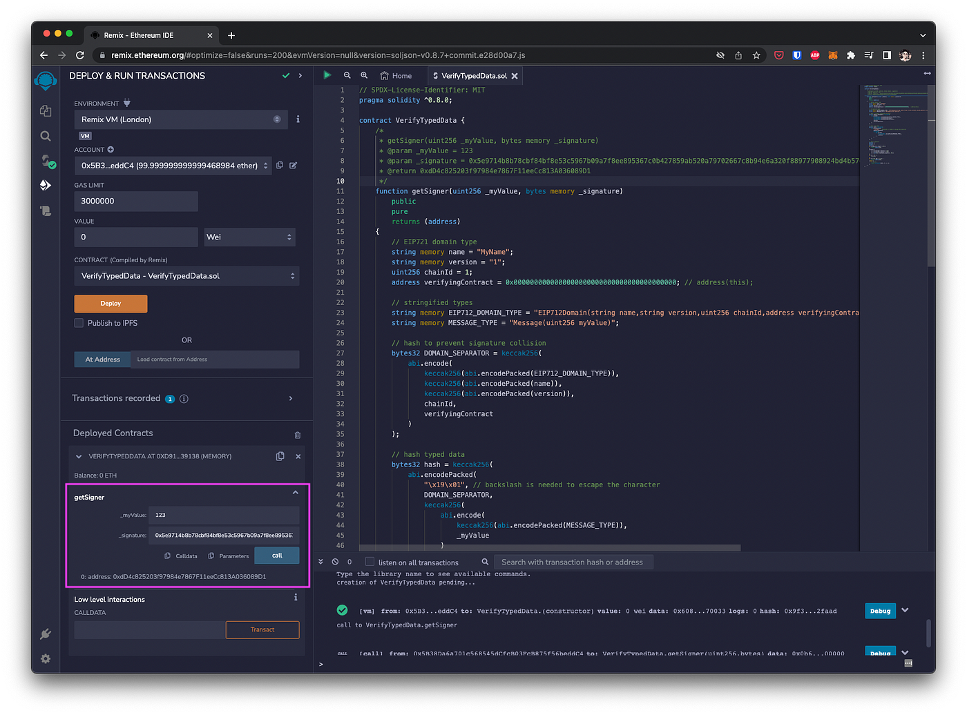 EIP-712: How to Verify Typed Data On Chain, by Leon Do, Coinmonks