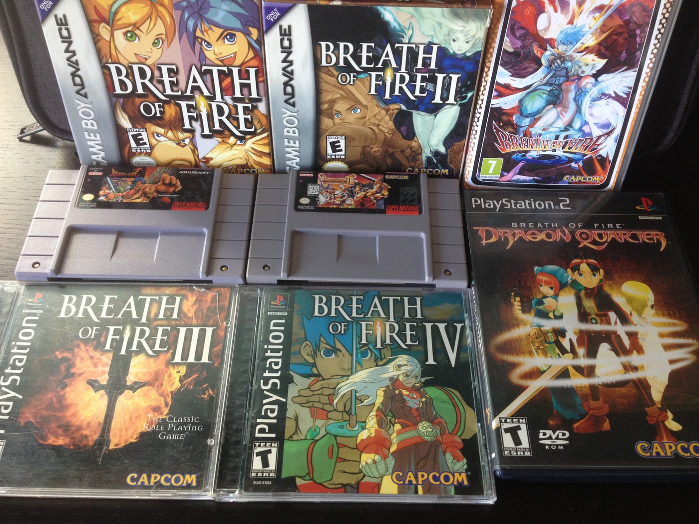 La saga di Breath of Fire. (Imgur)