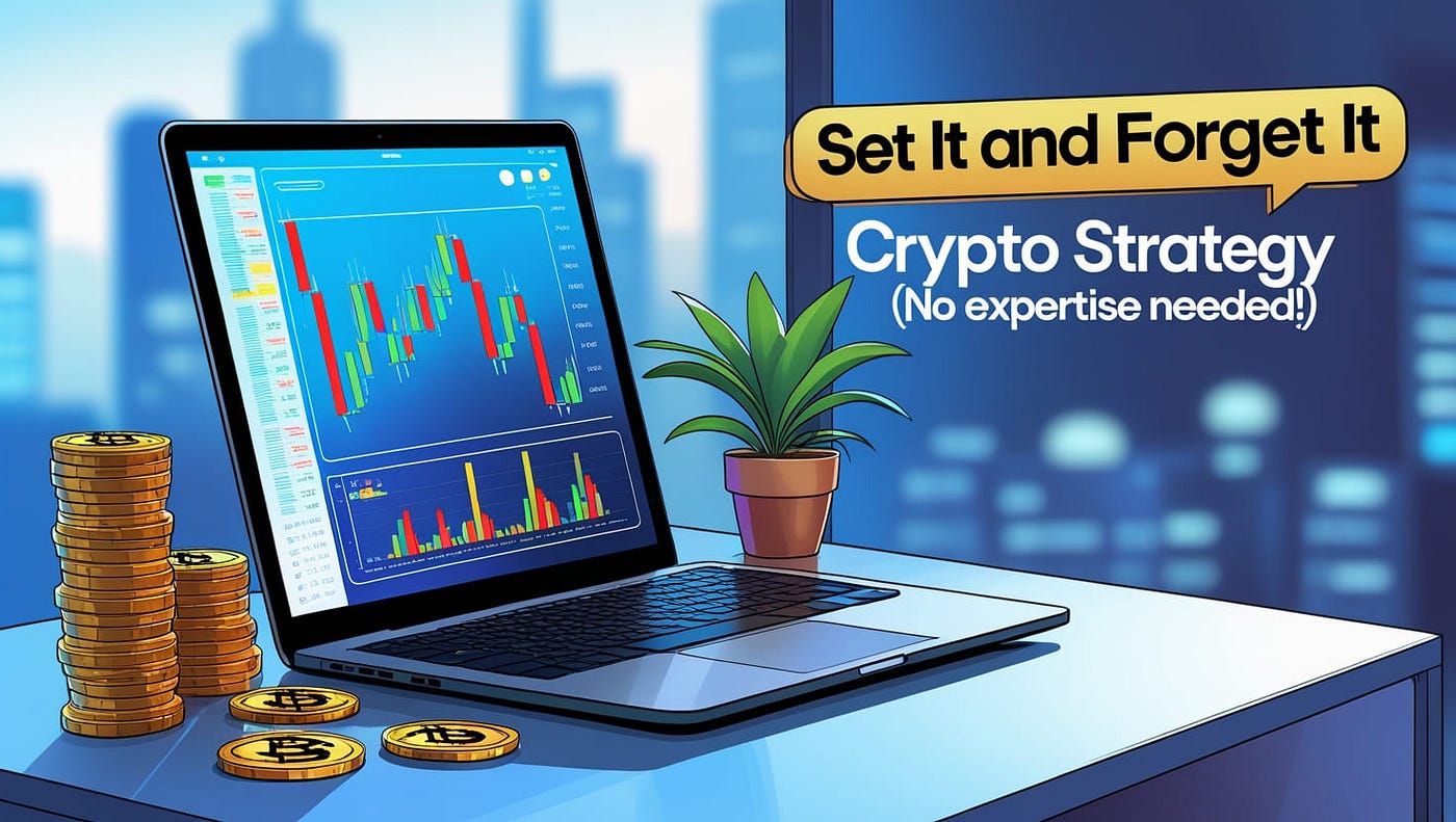 The “Set It and Forget It” Crypto Strategy (No Expertise Needed!) | The  Capital