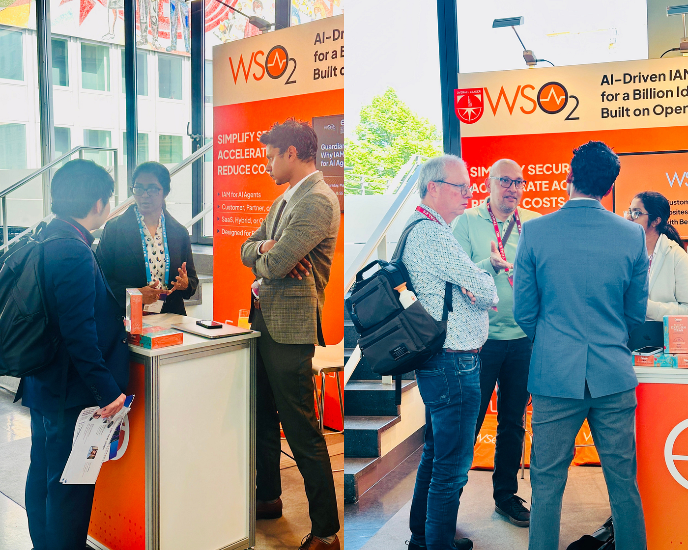 Few clicks from WSO2 Booth at EIC 2025