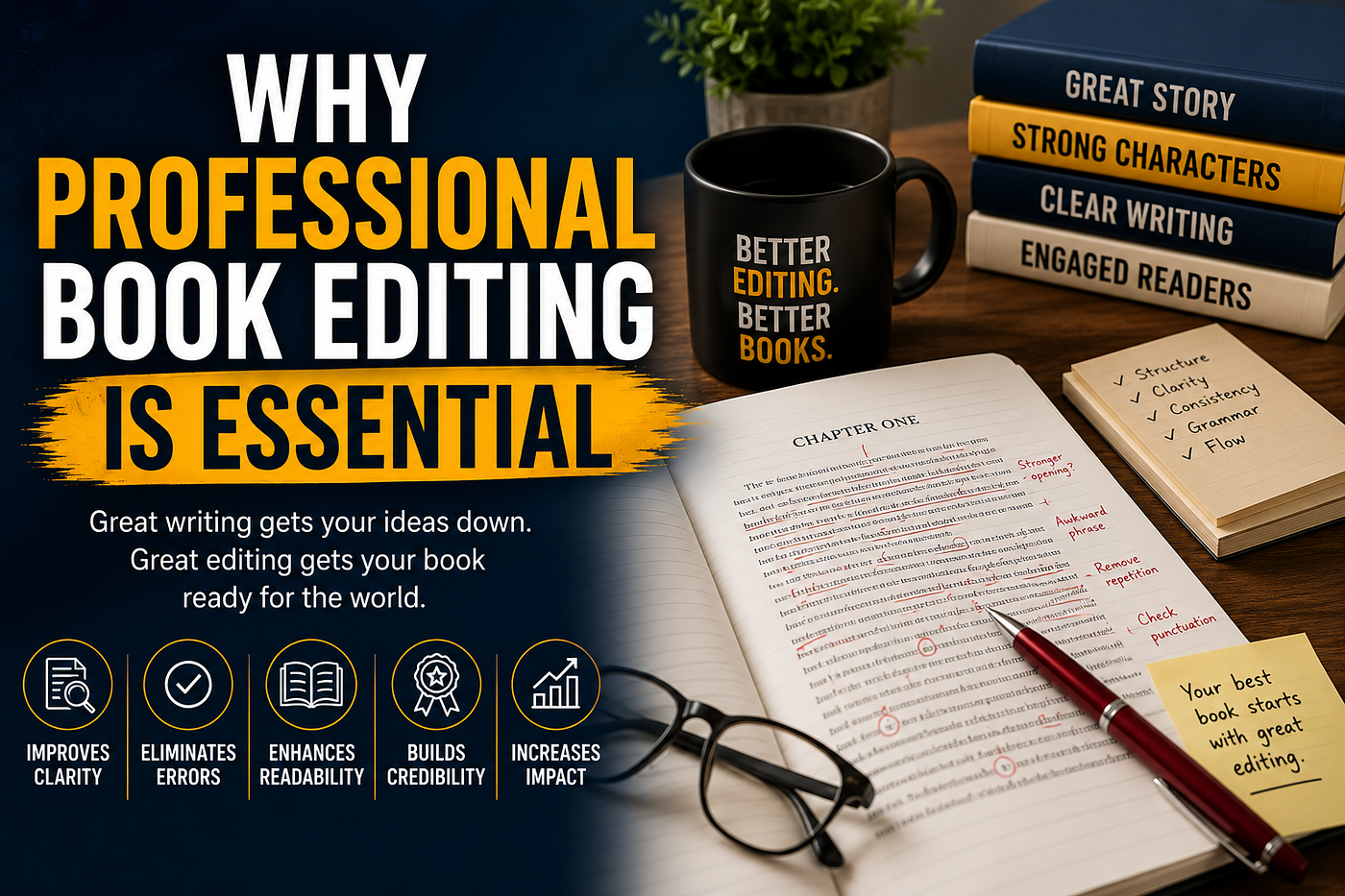 Why Professional Book Editing Is Essential