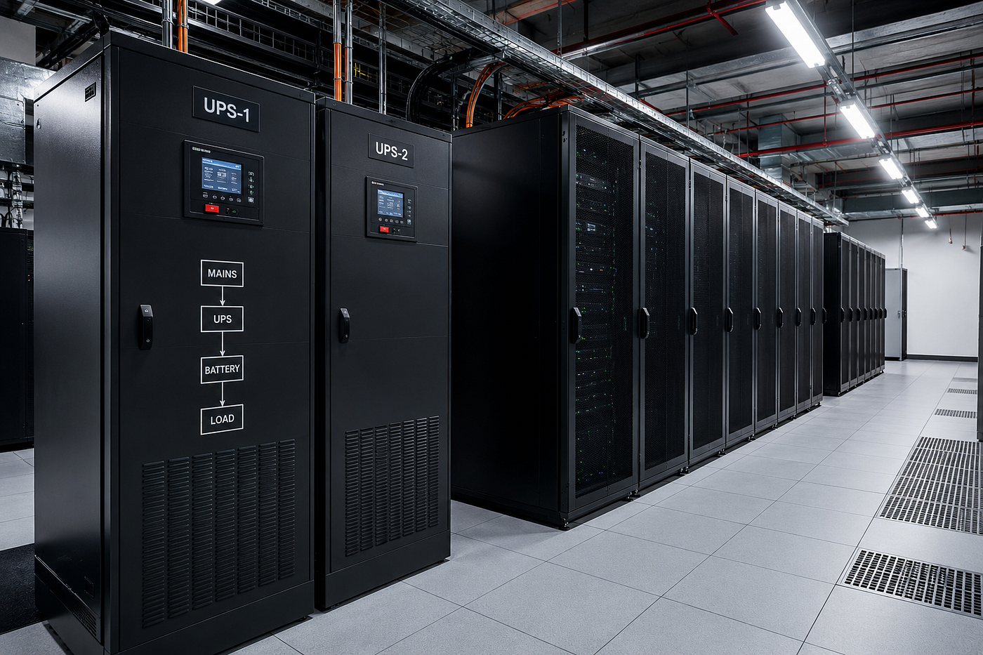 Advanced Data Center UPS Solutions Ensuring Continuous Power Infrastructure Reliability