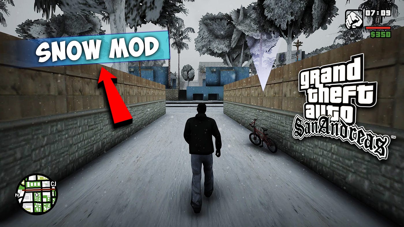 Snow Mod For GTA San Andreas
