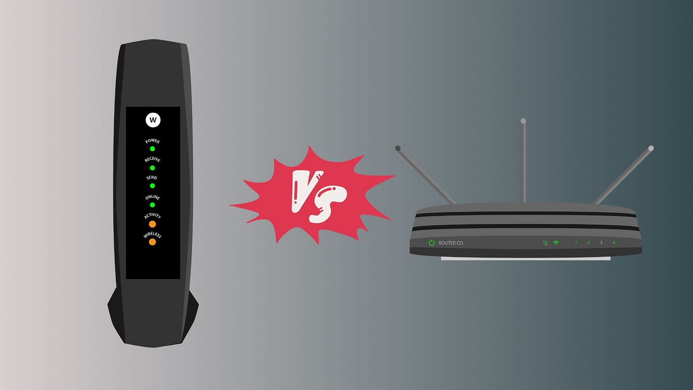 Modem And Router Difference