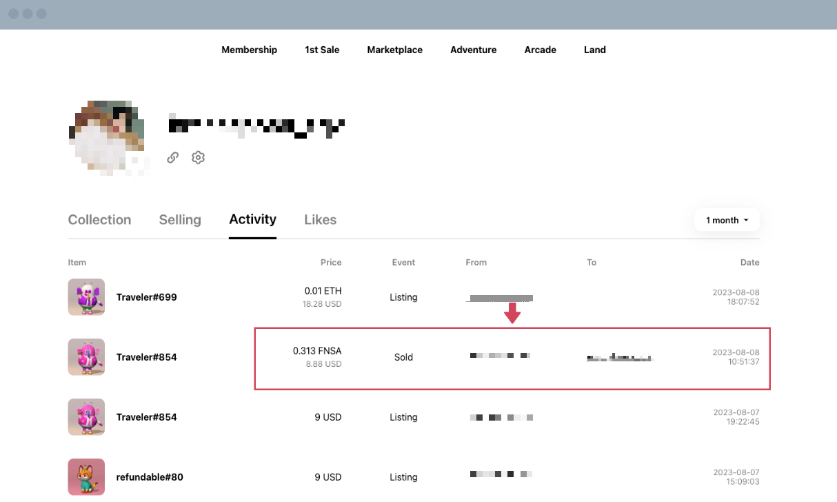 FNSA & ETH Sales Amount Inquiry Guide | by DOSI | Medium