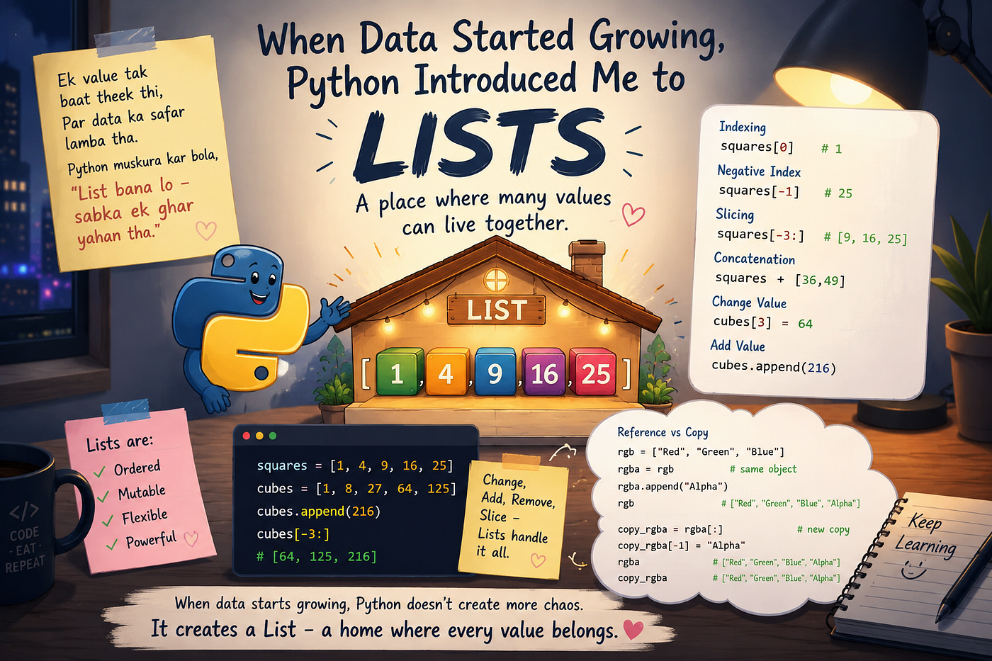 Python Lists: The Friend Who Never Came Alone