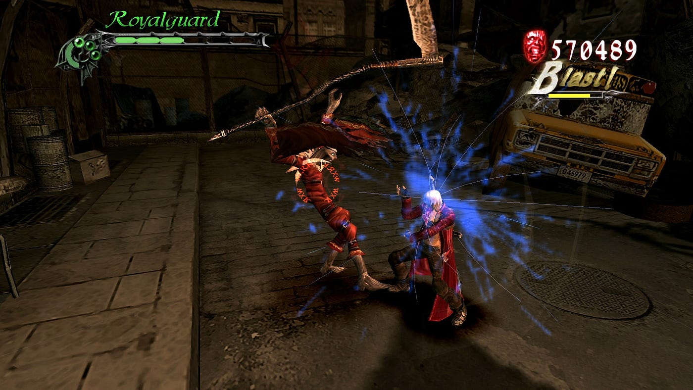 Devil May Cry 3: Special Edition - Blob Arkham Boss Fight (Dante Must Die  No Items) 