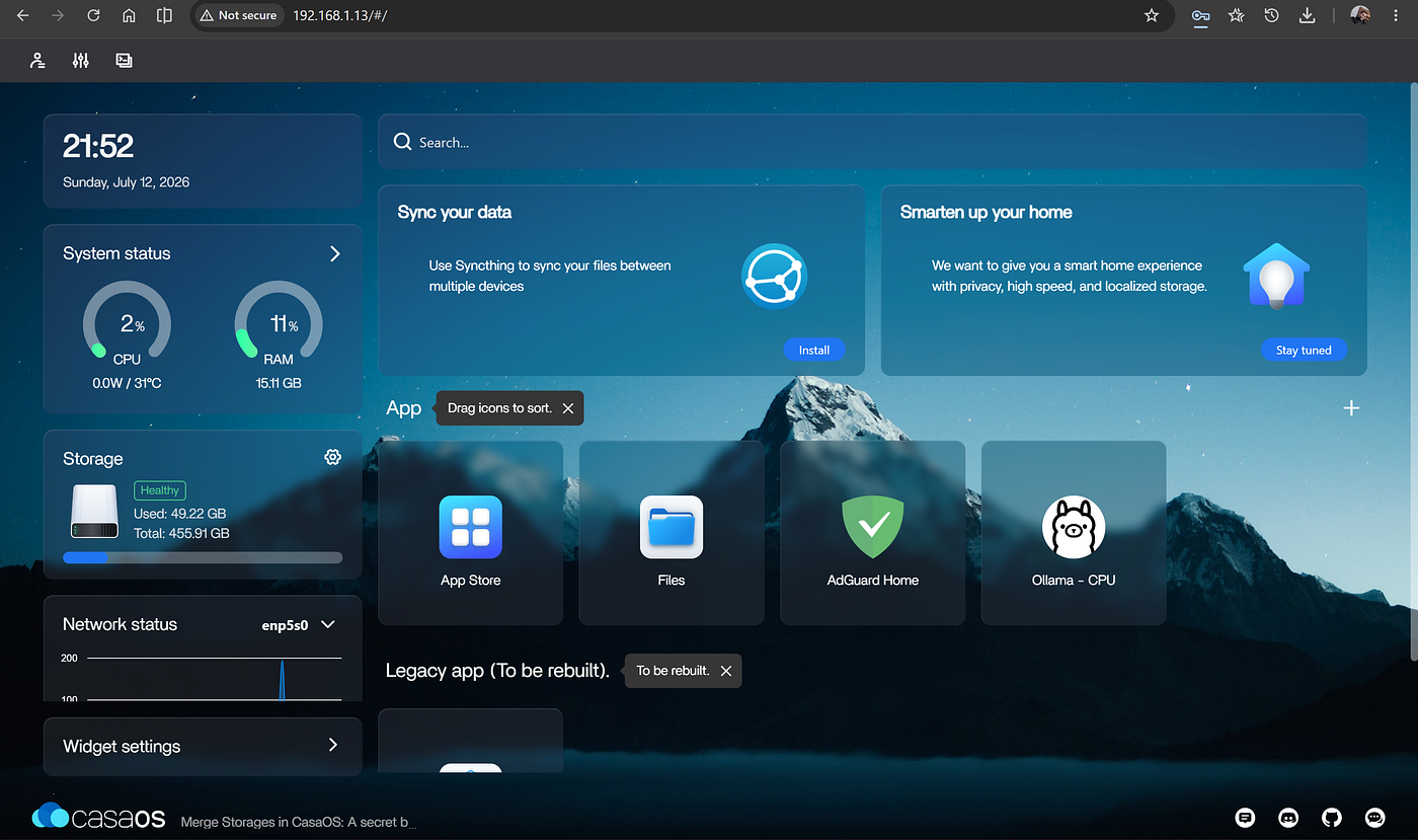 Building My Own Private AI Server on an Old Dell PC — Part 1
