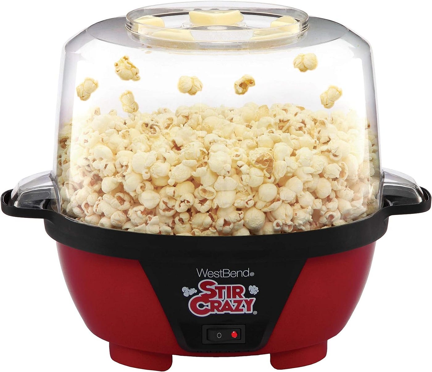 Elite Gourmet Automatic Stirring Popcorn Maker Popper, Electric