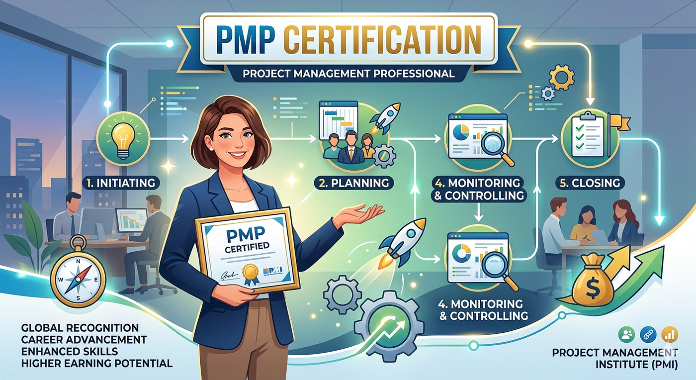 How to Gain PMP Certification Through Project Life Cycle
