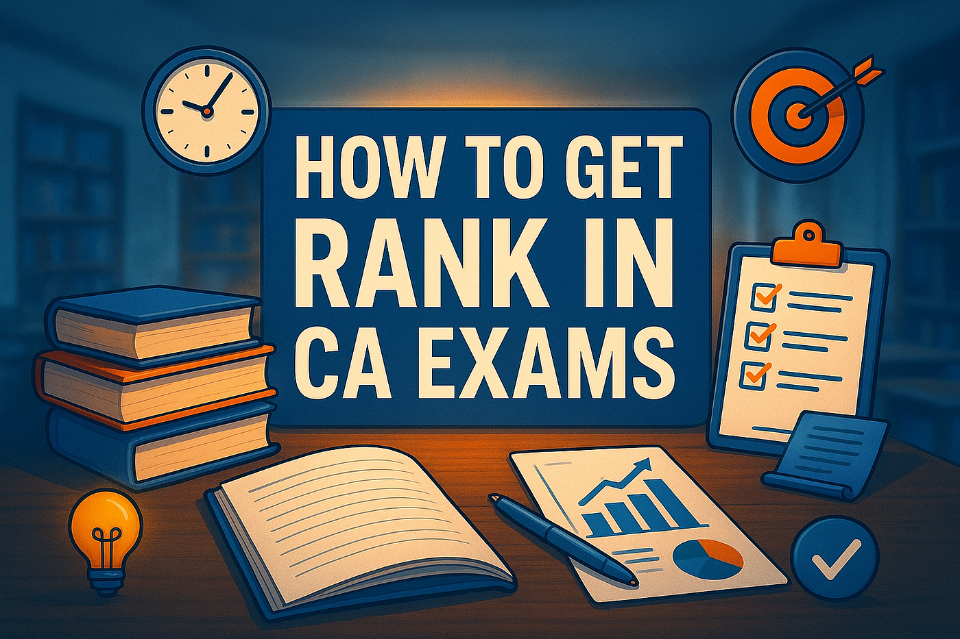 How to Get Rank in CA Exams