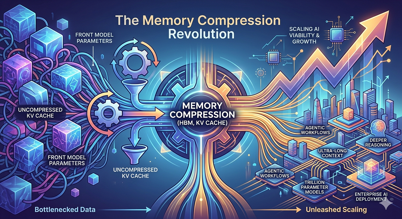 Memory Compression Algorithms: The Next Major Battleground for AI Infrastructure