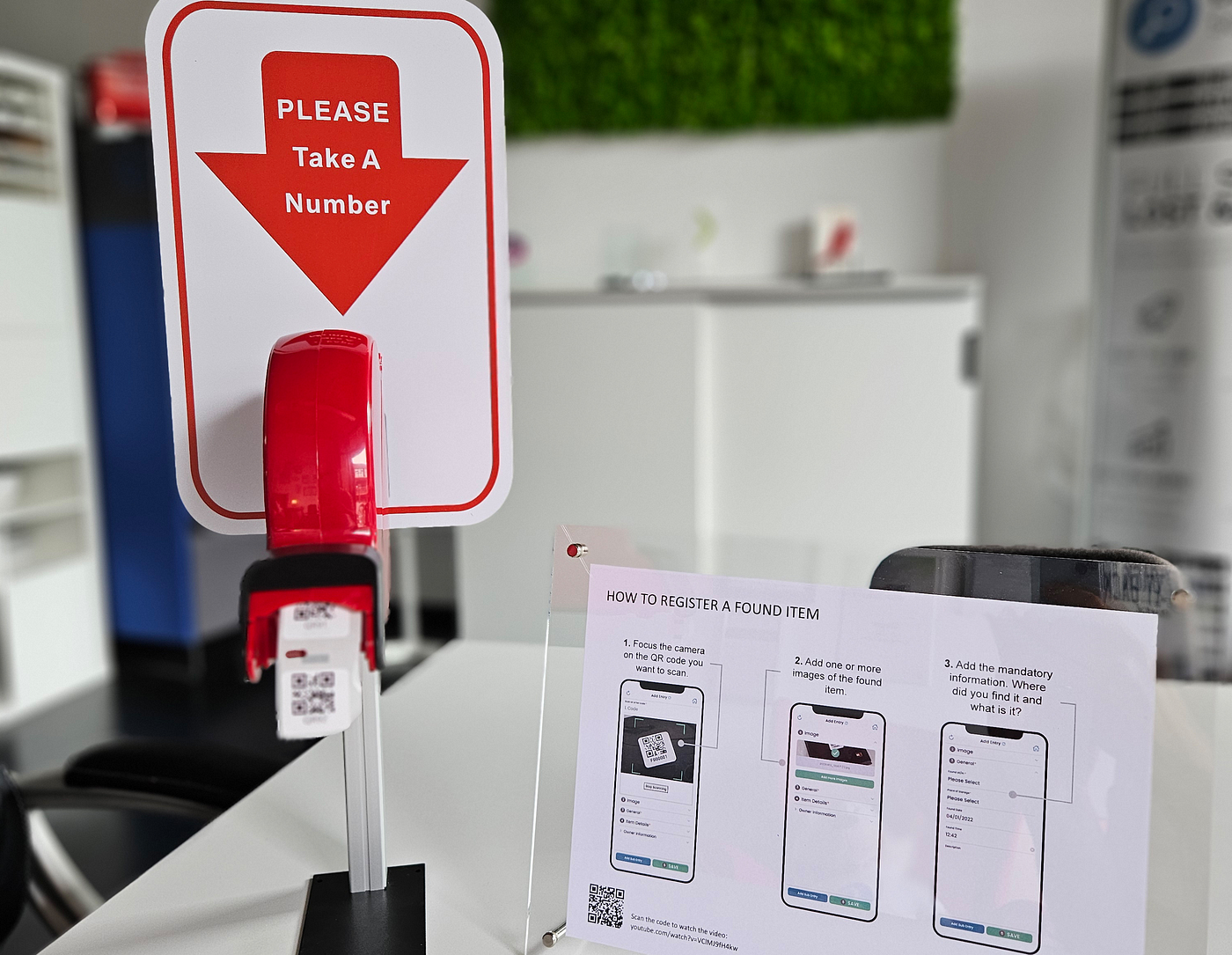 Register Found Items in Seconds in Three Easy Steps