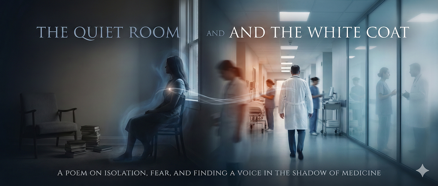 The Poem: The Quiet Room and The White Coat