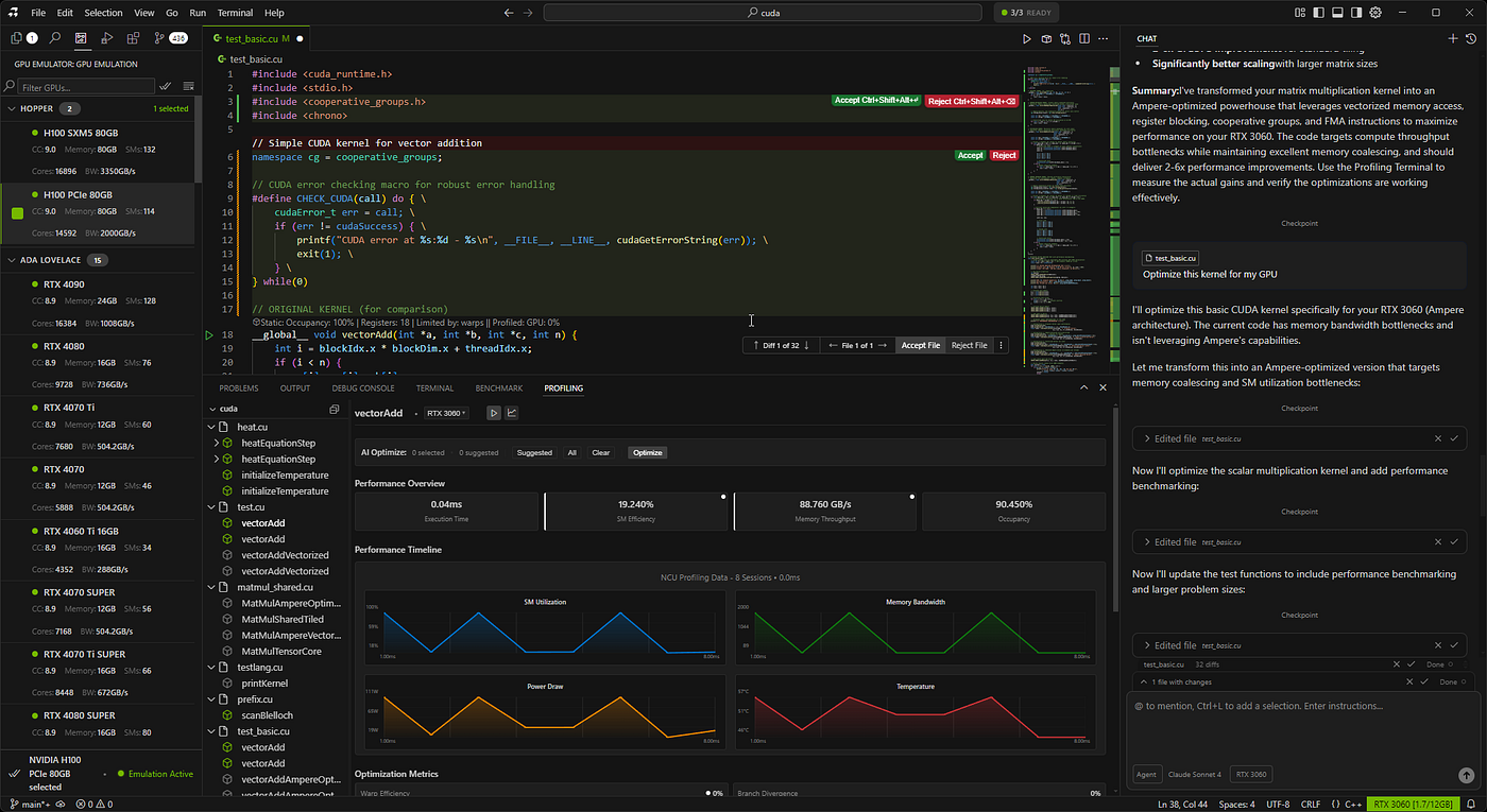 I Spent Years Writing CUDA Kernels. This Editor Changed Everything.