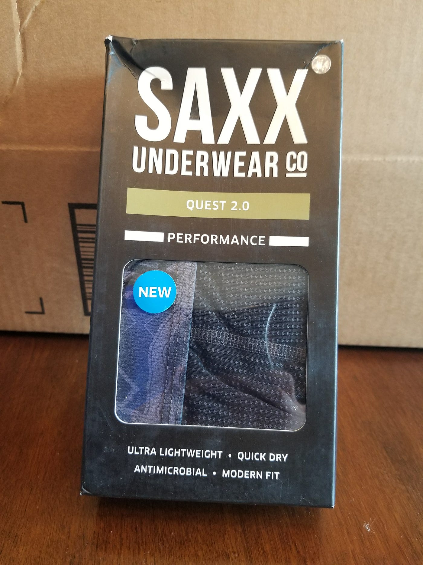 SAXX Quest 2.0 Performance Review, by Datapotomus