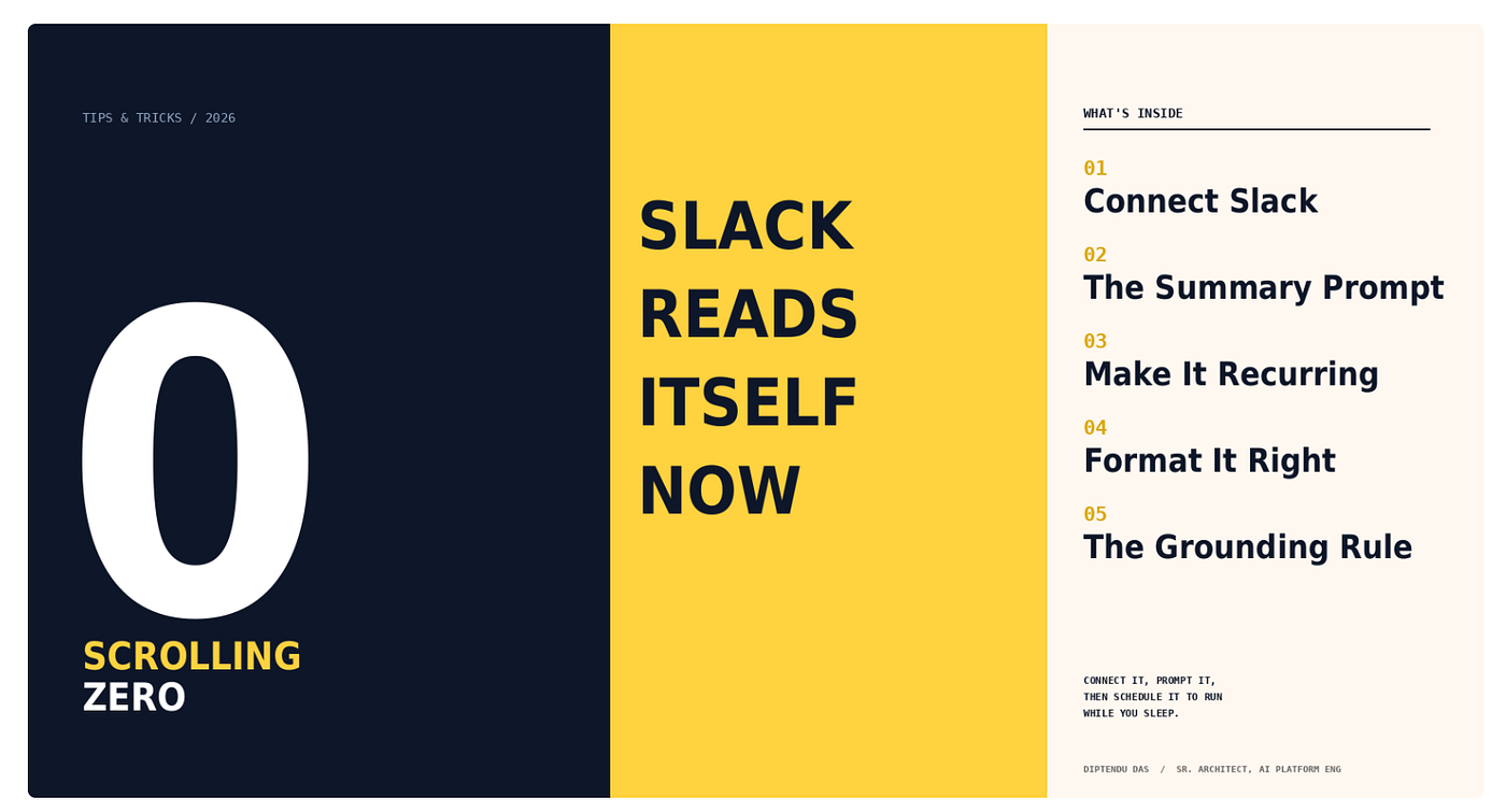 Auto-Summarize Any Slack Channel With Claude