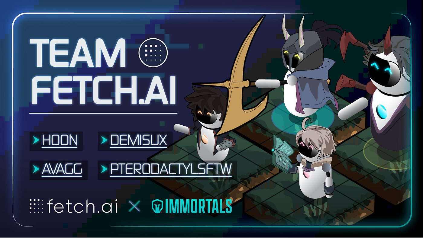 Fetch.ai partners up with esports organization Immortals for gaming crypto  outreach | by Fetch.ai | Fetch.ai | Medium