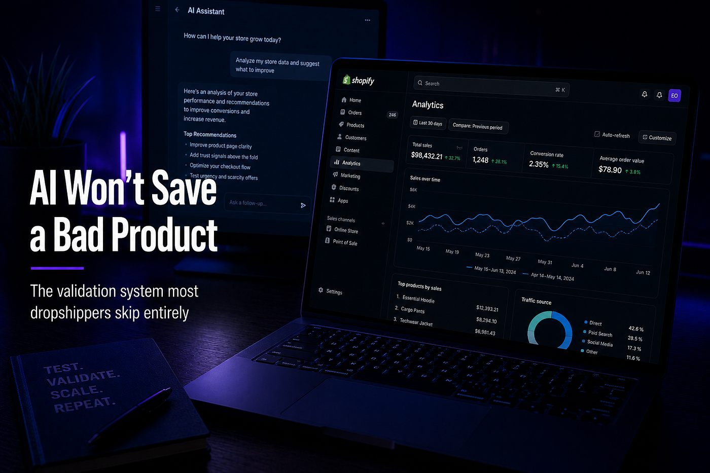 Shopify Dropshipping with AI 2026 Build a Profitable Online Store Using AI (Step-by-Step System for…