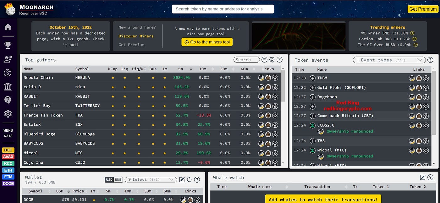 Moonarch is the Ultimate Defi Tool | by Red King Crypto | Medium