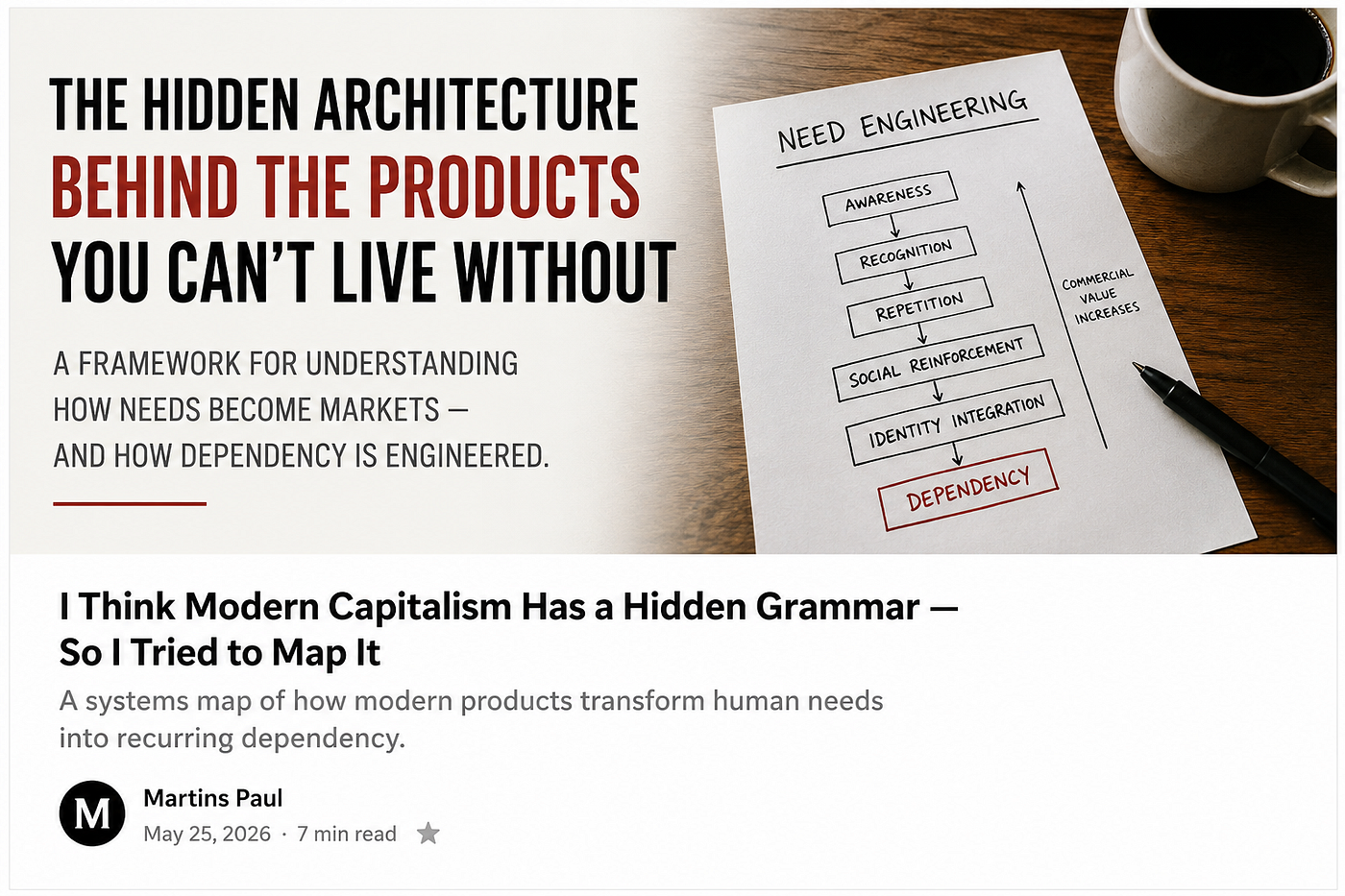 I Think Modern Capitalism Has a Hidden Grammar — So I Tried to Map It