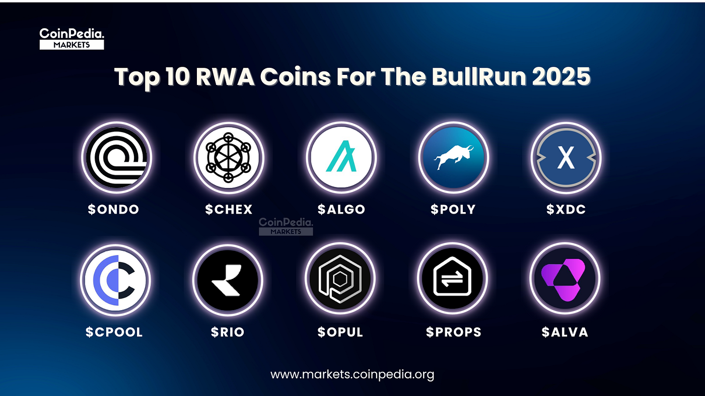 Top 10 RWA Projects Other Than Mantra Have High Potential For Bull Run 2025  | by CoinPedia Markets | Medium