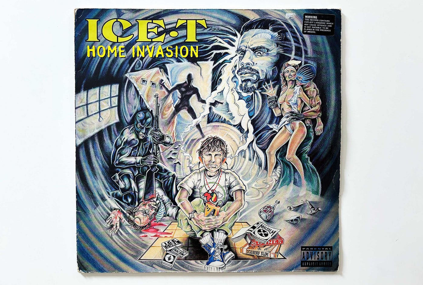 Home Invasion LP cover. Image copyright Jesse Karjalainen.