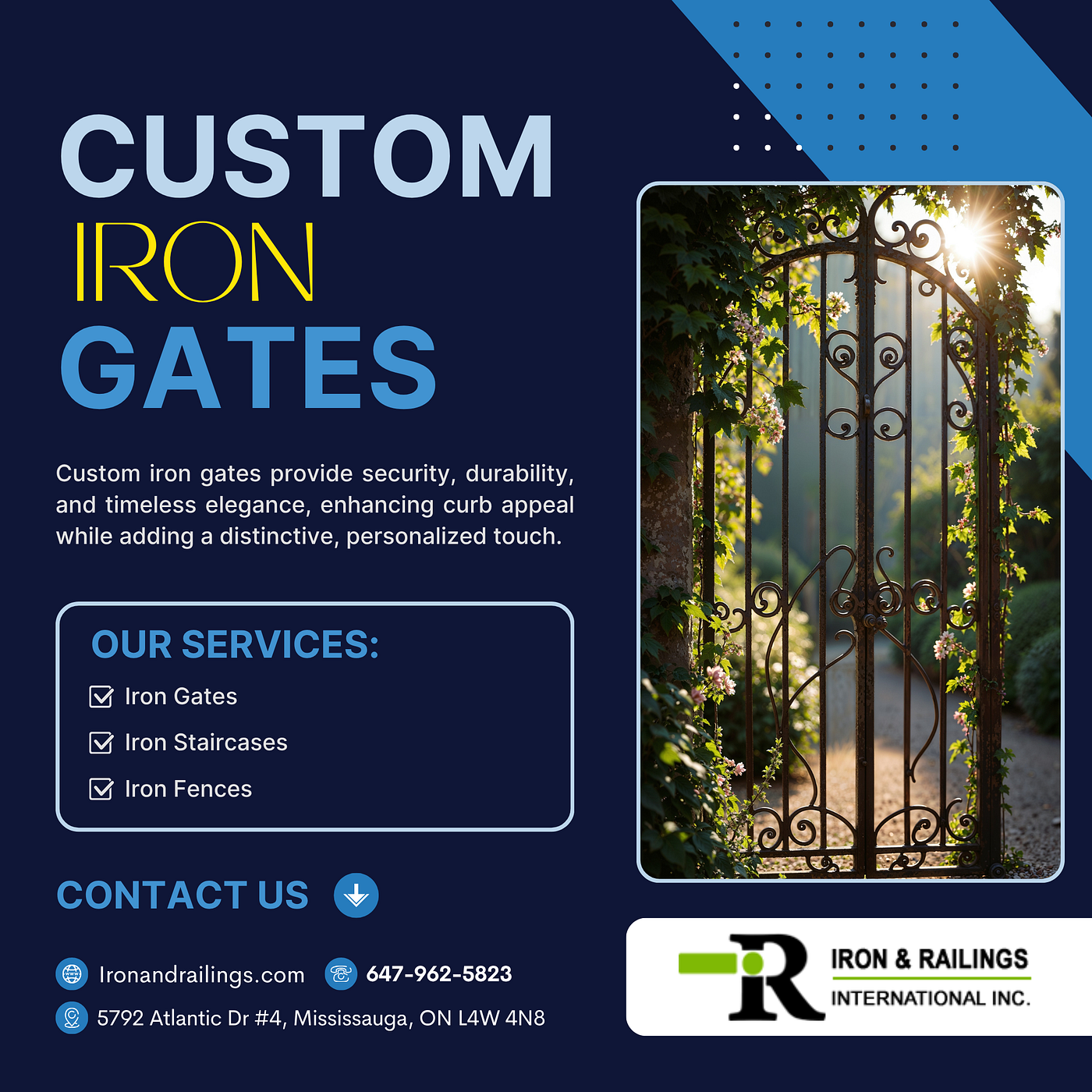 Can Iron Railings Be Added to Existing Stairs Without Modification?