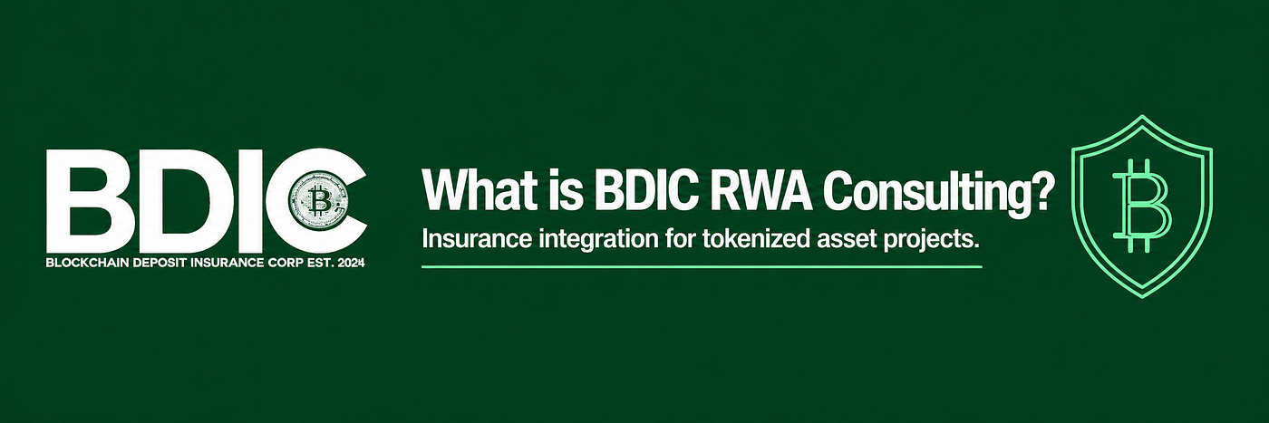 What is BDIC RWA Consulting? Insurance integration for tokenized asset projects
