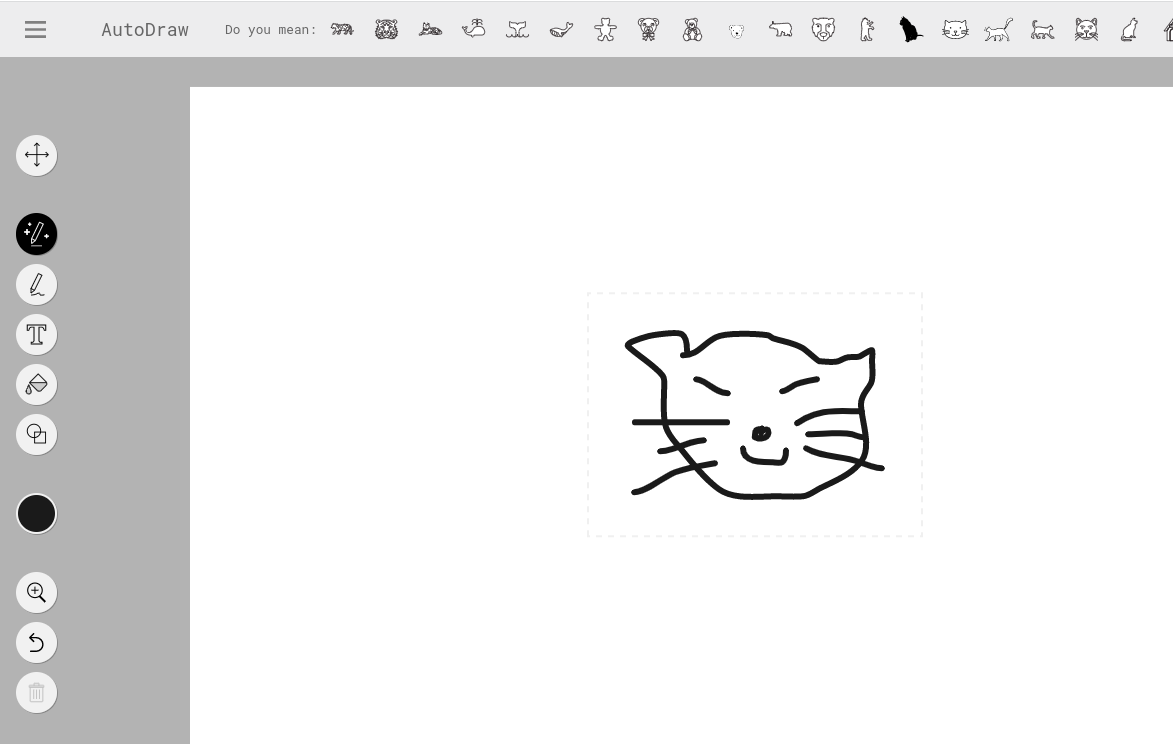 AutoDraw is a new kind of drawing tool that pairs the magic of