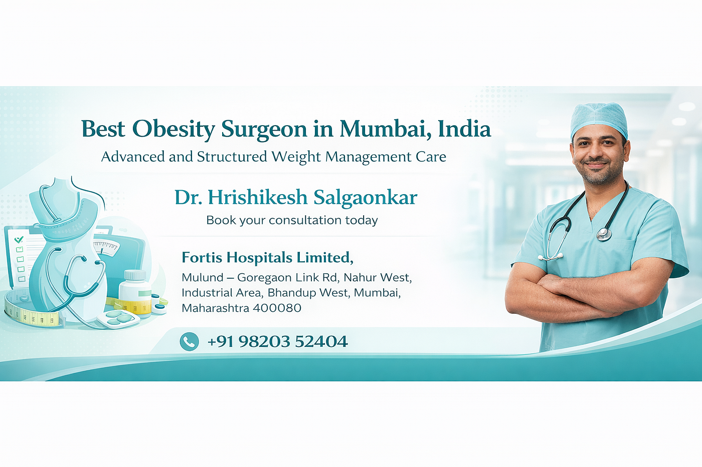 Best Obesity Surgeon in Mumbai, India — Advanced and Structured Weight Management Care