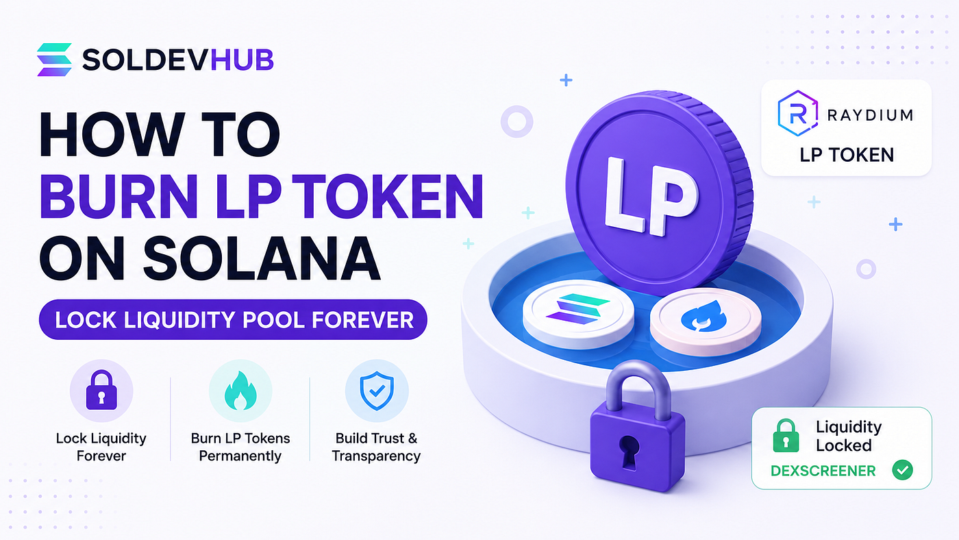 How to Burn LP Tokens on Solana and Lock Liquidity Forever (2026 Guide)