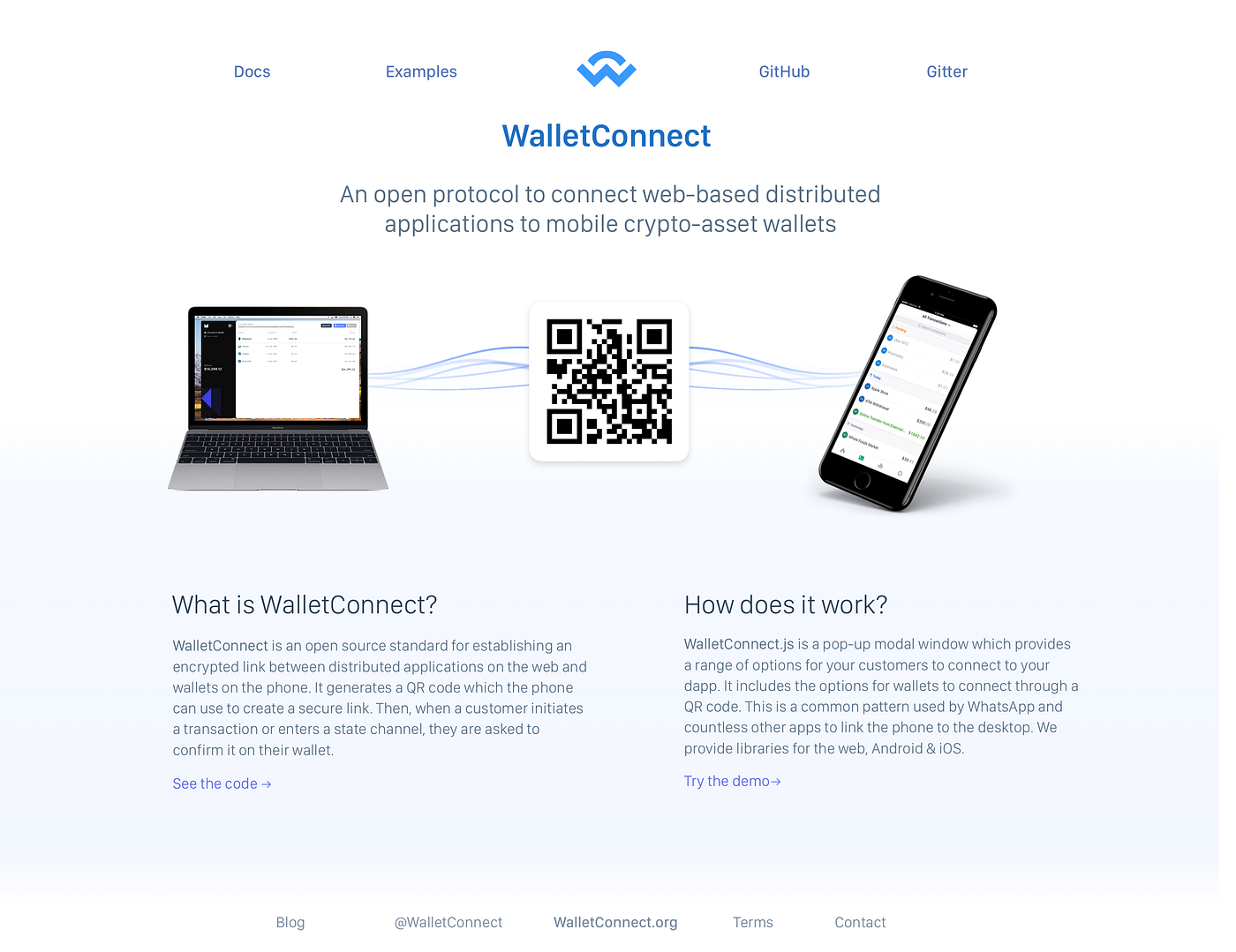 WalletConnect: A simple way for web-based dapps to talk to mobile wallets |  by Richard Burton | Balance | Medium