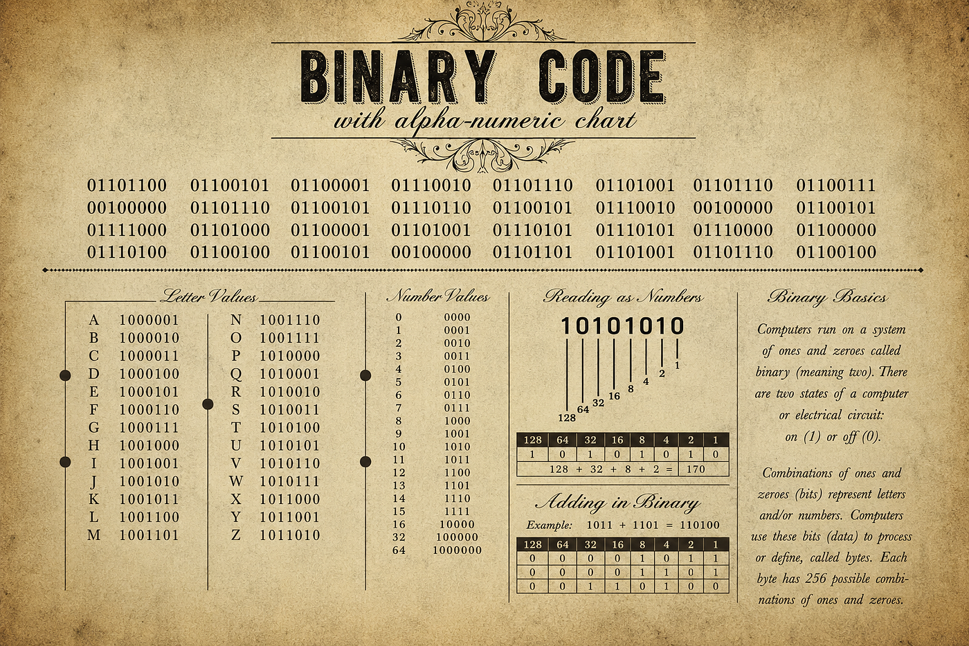 How Computers Understand Information: From Numbers to Binary