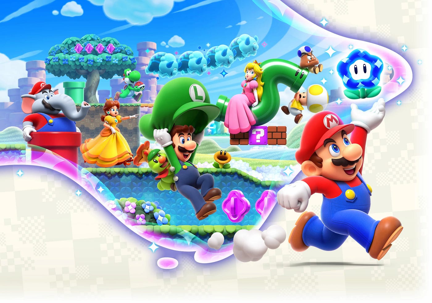 Super Mario 3D World Switch Port? This game has aged really well because  it's a different styled Mario game than Odyssey and now that we have both I  appreciate it a lot