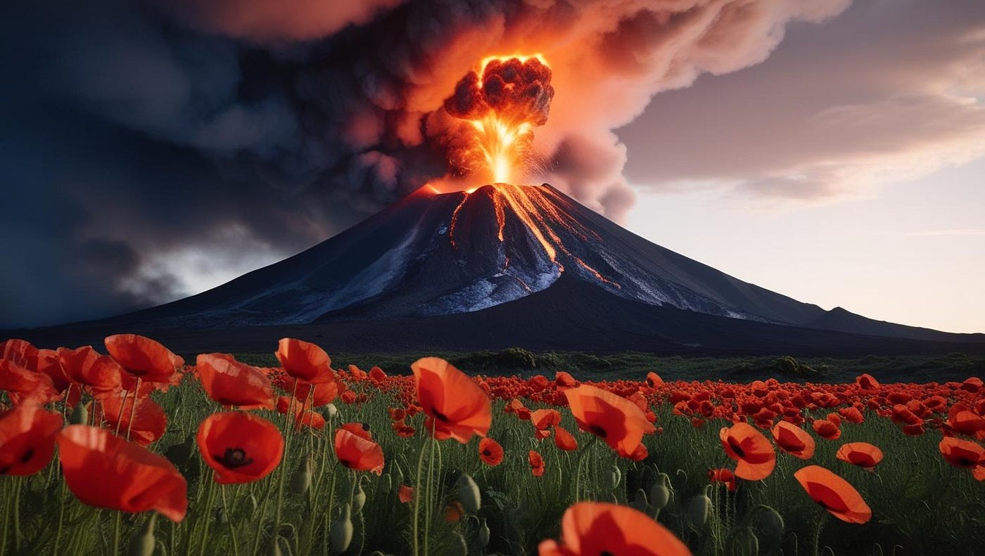 The Hidden Link Between Supervolcanoes and Geomagnetic Anomalies: A 5-Year Countdown?