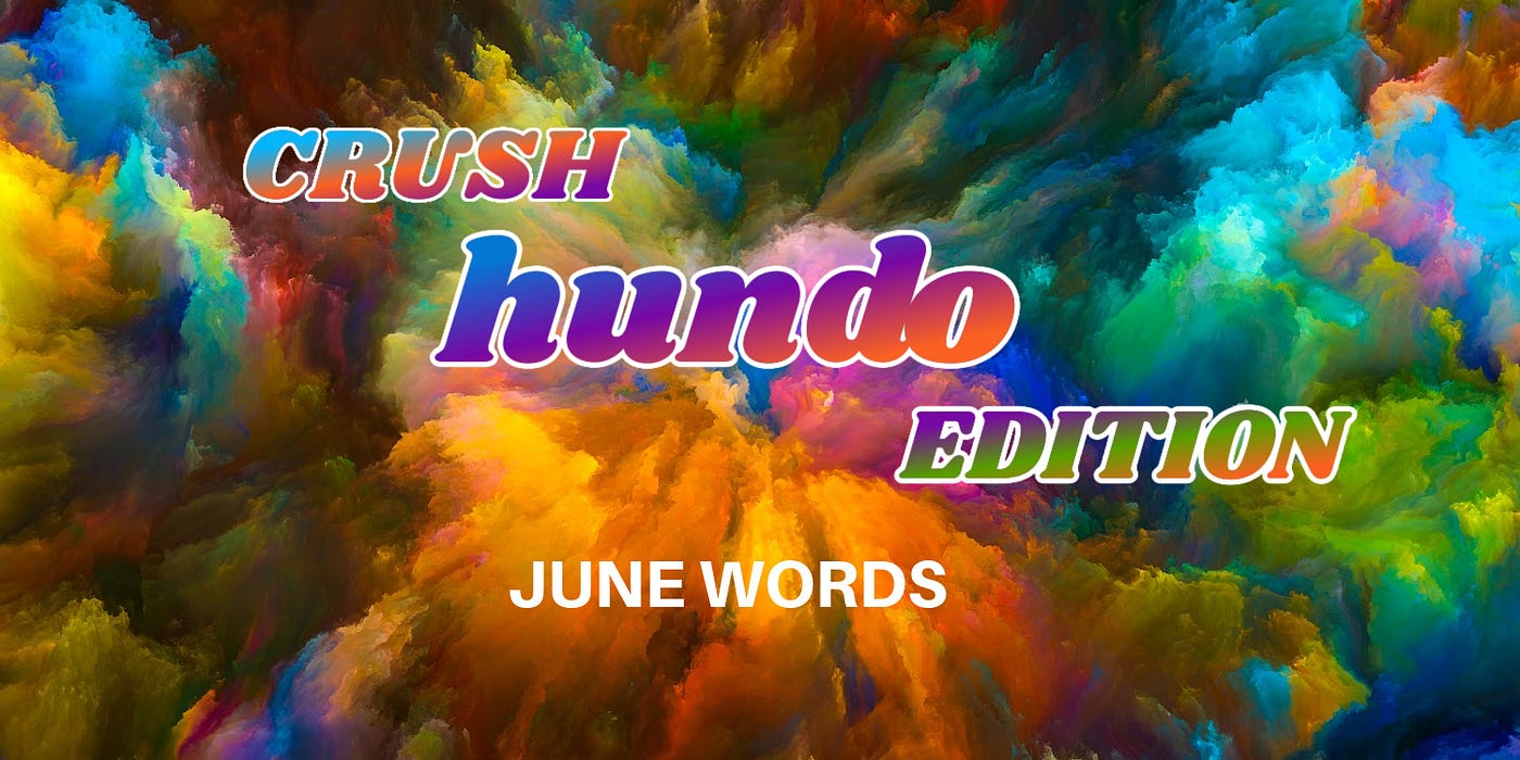 JUNE HUNDO Words