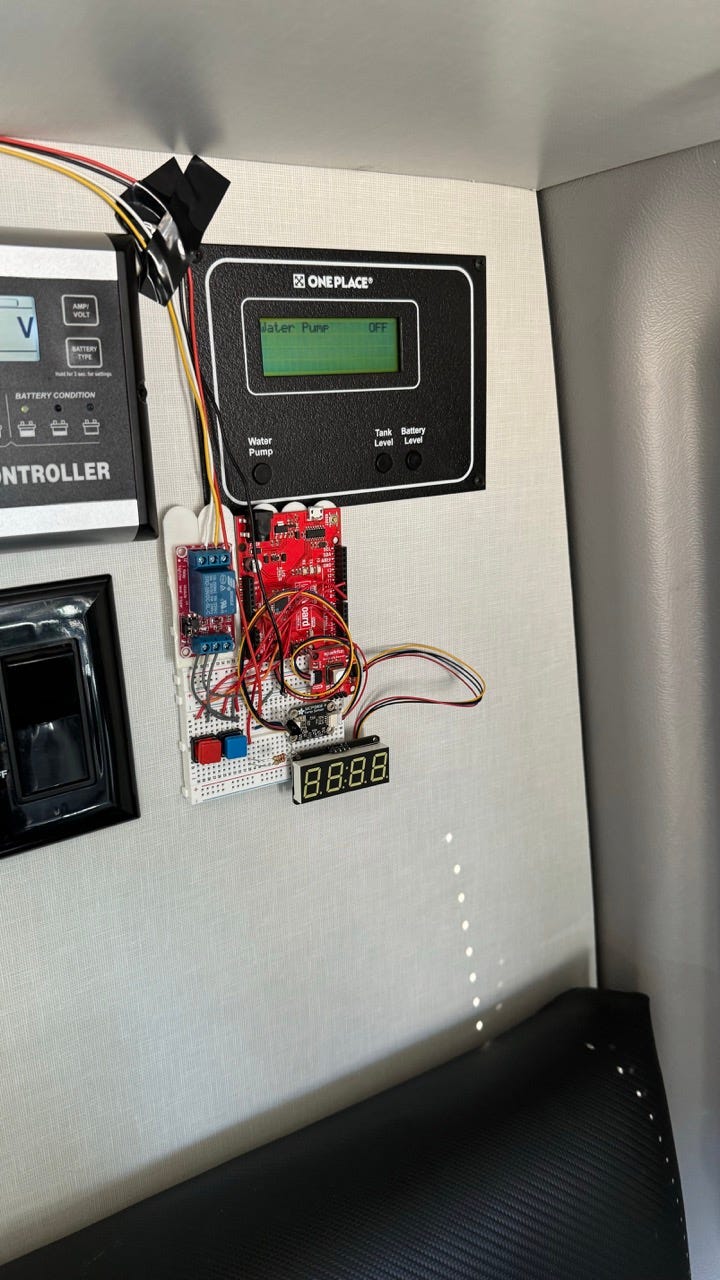 Air quality monitoring setup