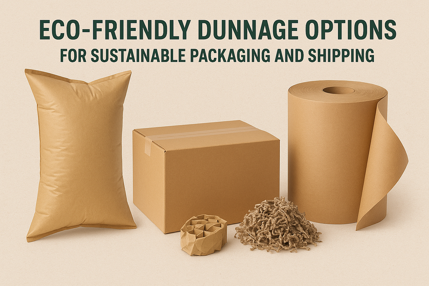 Eco-Friendly Dunnage Options for Sustainable Packaging and Shipping
