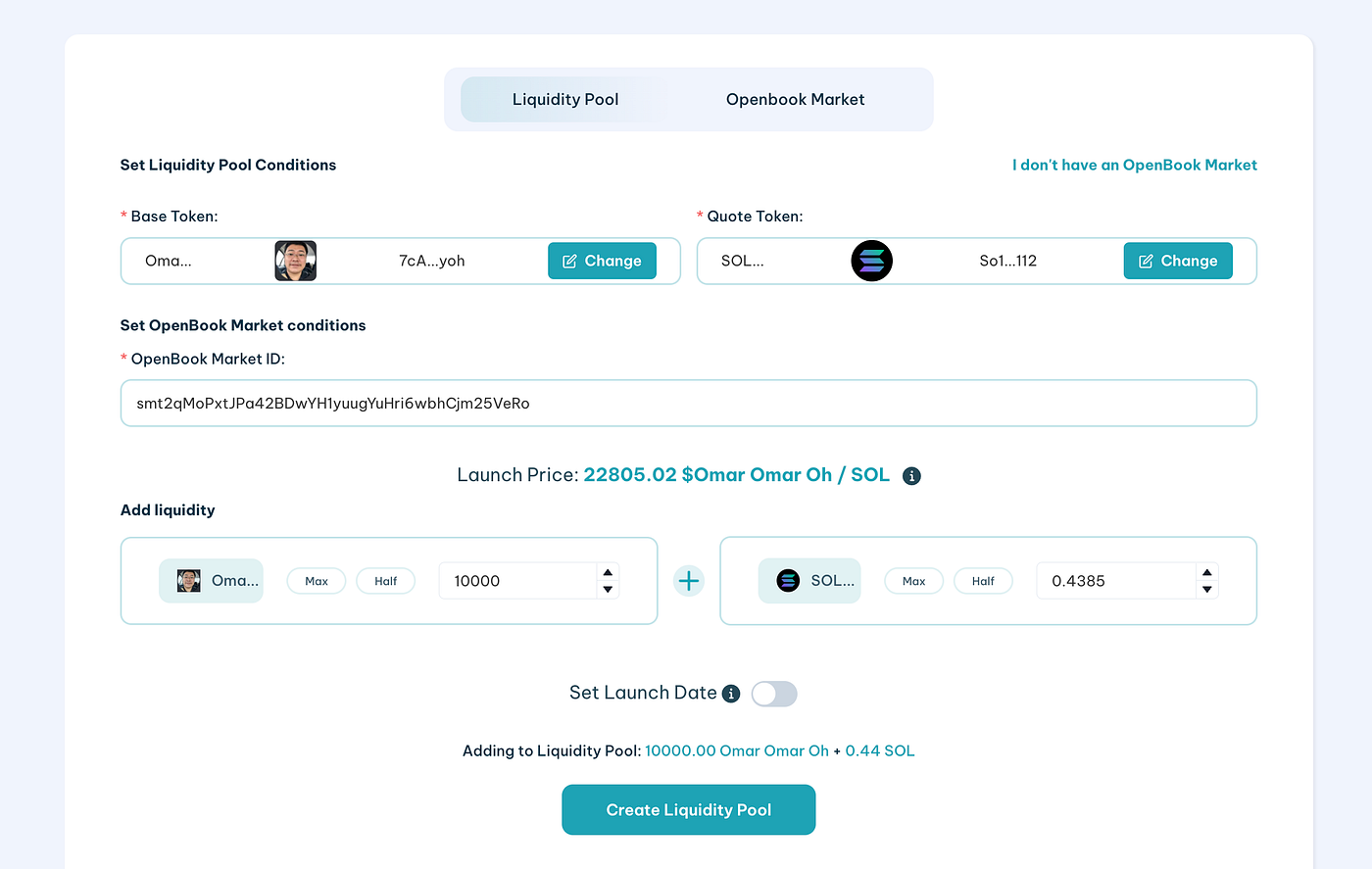 HOW TO CREATE A LIQUIDITY POOL ON SOLANA | by Jorge Rodríguez (Smithii) |  Medium