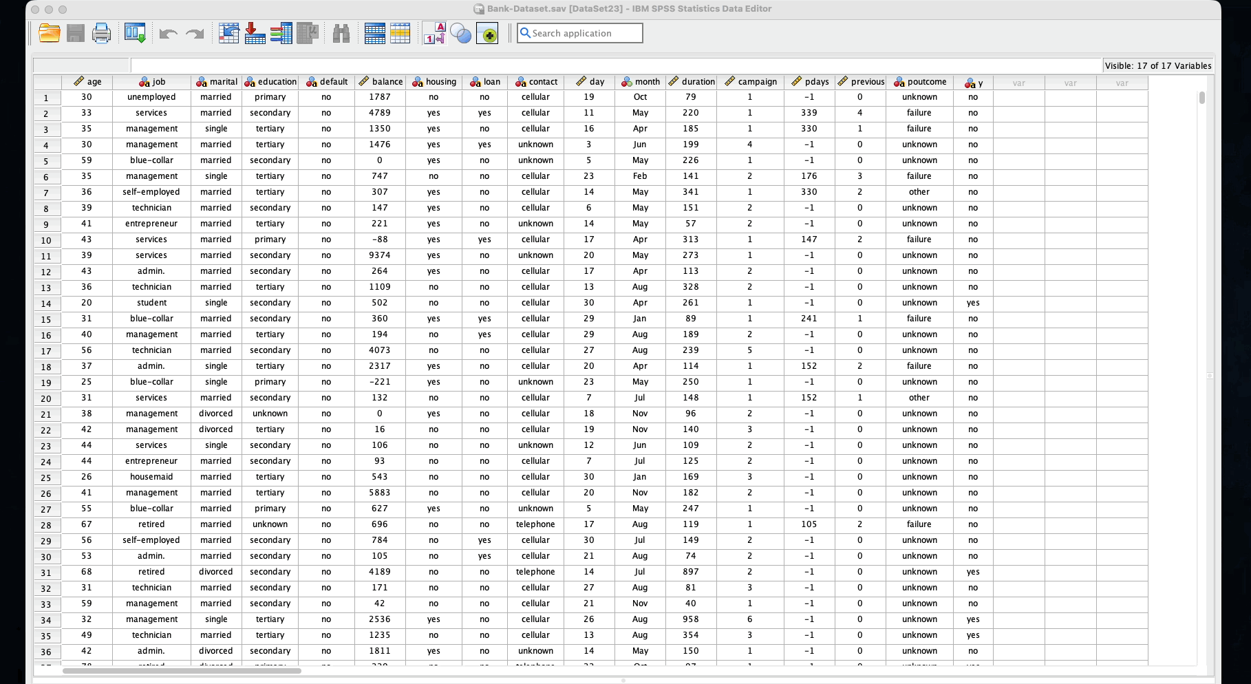 Splitting SPSS dataset horizontally and vertically